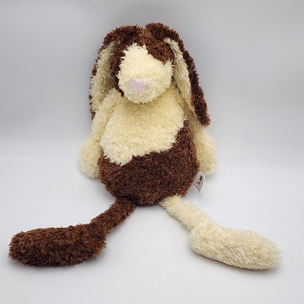 Ragland bart Bunny Rabbit 20" Long Legs Brown Cream Plush Soft Toy Stuffed